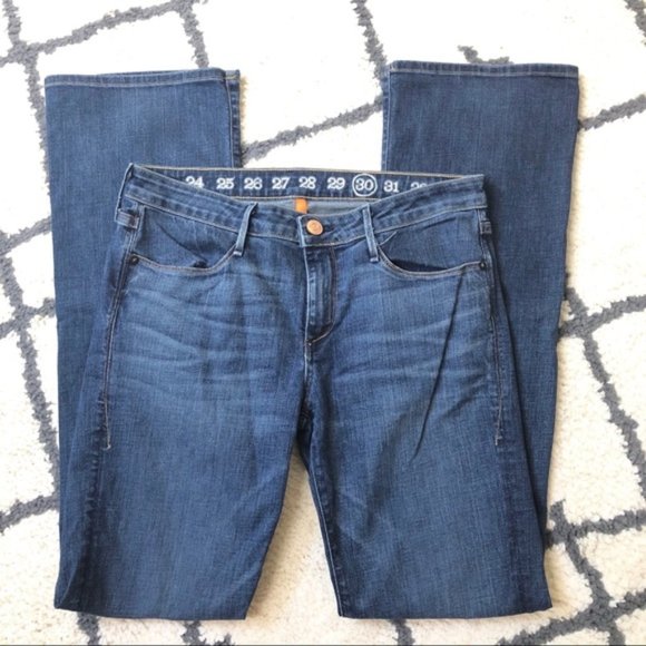 Earnest Sewn Denim - Earnest Sewn medium wash bootcut jeans